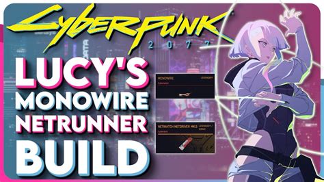 cyberpunk lucy|2.1 Best Lucy Build 